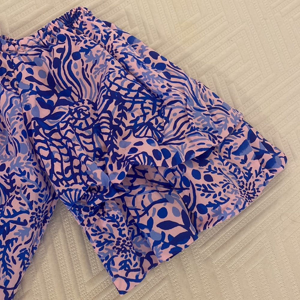 Lilly Pulitzer Frankee Off The Shoulder Short Sleeve Top NWT size XL - Picture 7 of 10